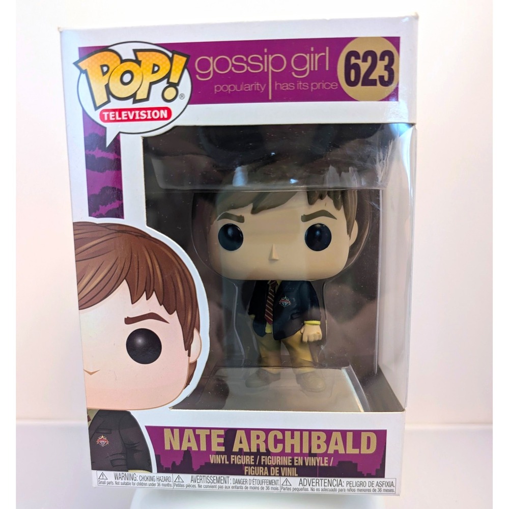 Funko Pop! Television Gossip Girl Nate Archibald Vinyl Figure #623 New in Box